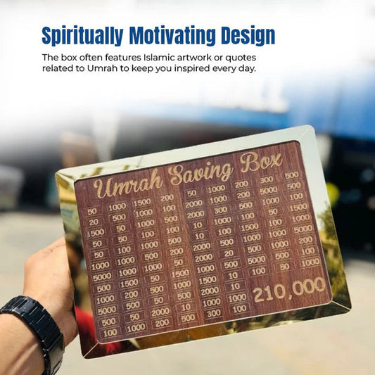 Umrah Saving Box – Box For Umrah Saving